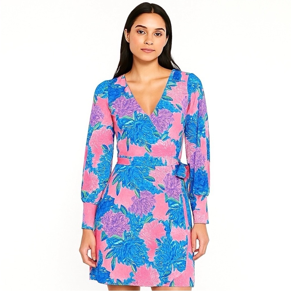 Lilly Pulitzer Rosalinda Wrap Dress XS NWT $178